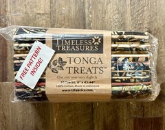 Lot of 2 Timeless Treasures Tonga Treats Batik 6-Pack Precut Strips 20pc Madrid