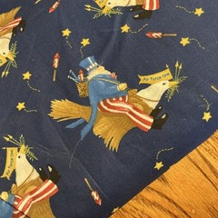7.5 Bolt Yards Daisy Kingdom AIR FORCE ONE USA Patriotic Cotton Fabric #4063~NEW
