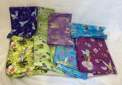 Tinkerbell Fairy Fabric Lot Of 8