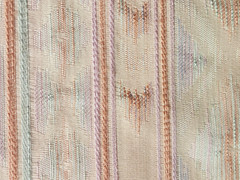 Flame Stripe Burlington Mills – 5+yds=$0 S&H