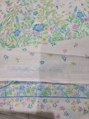 Reflections Vintage Fabric FLORAL #3183 Spring Easter Colors 44″x132″