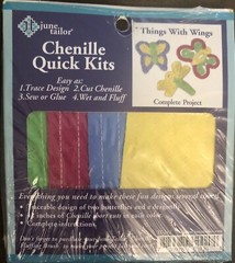 June Tailor Chenille Quick Kits Things with Wings Complete Project Craft Kit NEW