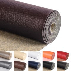 5 Yards 54″Wide Vinyl Faux Leather Fabric Auto Upholstery Marine Pleather Fabric
