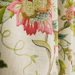 Brissac Jewel Jacobean Floral Kaufman Fabric