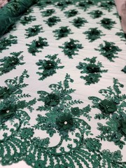 “Black Brocade Fabric with Textured Jacquard and Shimmer – Sold by the Yard”