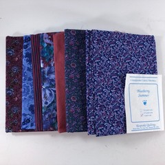 Keepsake Fabric Medley Blueberry Summer Coordinating Fabrics 7 One Yd Cuts OOP