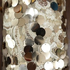Sequin Mesh Fabric, Oversized Round Sequin(#SMF01) – By the Yard
