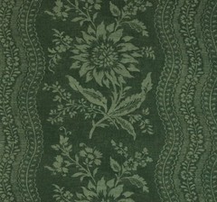 Lisa Fine Curtain Fabric ‘LAVINIA – FOREST GREEN’ 2.5 METRES – 100% LINEN