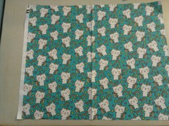 Unicorn Kitten with Rainbow Tail Cat fabric 263914