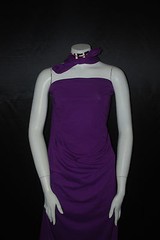 Cotton Jersey Lycra Knit Fabric Very soft light weight Purple 7 oz by the yard
