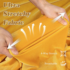 Stretch Velvet Fabric by the Yard, Soft Luxury 240GSM – 63″ Wide, 95% Polyester