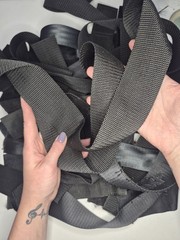 2″ Nylon Lot Length 114″ Total Different Lengths/ Thickness