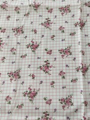 Pink Floral Material For Crafting, Quilting, Sewing 36×44 In