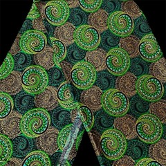 African Ankara fabric, Metallic gold glitterEmerald circles print fabric
