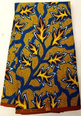 Elegant & Stunning African Ankara Wax Print,100% Cotton, Sell by 6 Yards