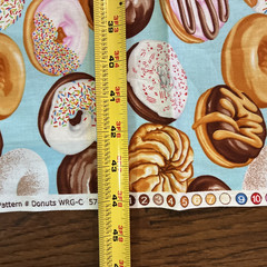 DOUGHNUTS Maria Kalinowski Benartex Kanvas Studio Fabric 1 YARD