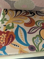Richloom Fabrics Solarium Fabric Sample Polyester 12×13 64 Pcs Olefin 6×9 40 Pcs