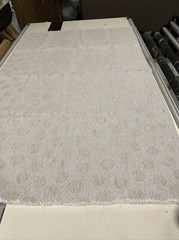 Dot Chenille fabric by the yard 35”x56.5 Folded