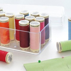 Gutermann Spool Box 26 Cotton Thread Set, Assorted Colors