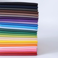 140cm Wide Cotton Small Polka Dot Fabric Dress Bag Quilting Tablecloth Craft