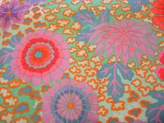Kaffe Fassett Cotton Fabric 1 Fat Quarter Dream in Aqua Large Floral Print