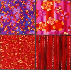Merryvale 26 ea 6″x6″, 6″x18″ 100% Cotton Quilt Craft Sew Fabric Kaufman CQ-158