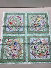Iridescence Dragonflies Linda M Poole Avlyn Fabric 1 Yd 10”