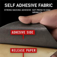 Stretchable Suede-Like Self-Adhesive Film for Car Interior – Headliner, Dashboar