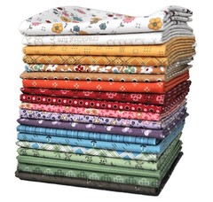 Autumn 20 Fat Eighths Bundle by Lori Holt for Riley Blake, 2 1/2 yards total