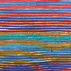 1 Yard Cut of Lunn Fabric Half Inch Stripe Batik 100% Cotton 1753 Park