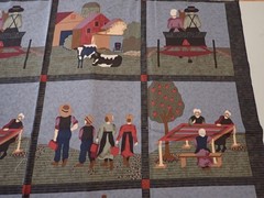 “Almost Amish” Fabric Expressions RJR Fabrics Simple Life Quilt Squares/Panels