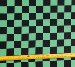 TANJIRO PATTERN DEMON SLAYER ANIME 1 YARD FABRIC ( 36″ X 58″ ) BRAND NEW
