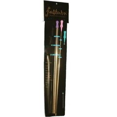 Fabric Tube Turners for Turning Belts Tubes Straps Ties & Much More, Brown/a