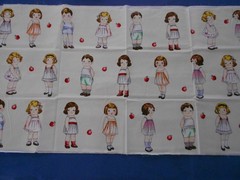 Paper Dolls School House by Sibling Arts Studio for Newcastle Fabrics # 803