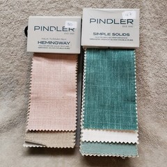 Pindler and Pindler Simple Solids and Hemingway Fabric Sample Books 77pcs