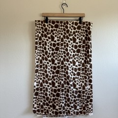 Joann Fleece Fabric Safari Giraffe Animal Print 1 Yard