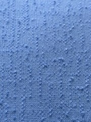 Vintage Poly Blend Nubby Texture Baby Blue Medium Weight 1 3/4 yards x 64”