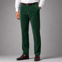 Bottle Green 12 Wales Corduroy Fabric 100% Cotton – Premium Cloth Material