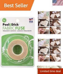 Quick & Easy Fabric Repairs with PeelnStick Double-Sided Adhesive 20 ft Roll