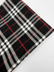 100% Cotton Flannel Fabric by the Yard | Brushed Plaid Tartan | 60″ Wide 5Oz | f