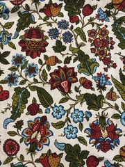 Upholstery Weight Fabric, 204” Wide By 84” Long, Four 51” Wide Sections, VGC
