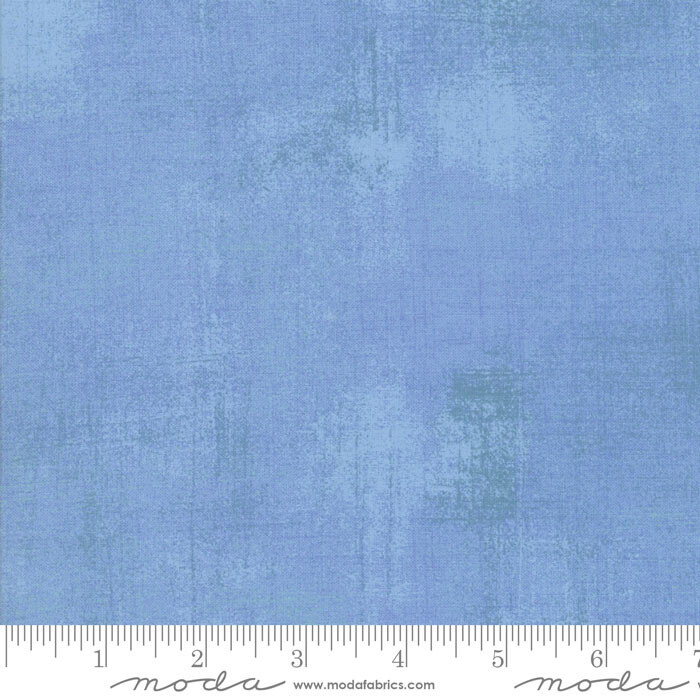 Moda Quilt Fabric Grunge Basics Powder Blue by BasicGrey by half-yard #30150 347