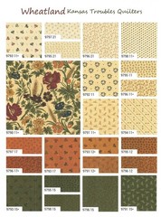 Wheatland Moda Charm Pack 42 100% Cotton 5″ Precut Fabric Squares