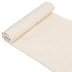 63×40 Inch Cotton Muslin Fabric Unbleached Beige Natural For Sewing Clothing
