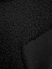 Polyester Mechanical Stretch Soft Faux Sherpa Fleece Fabric