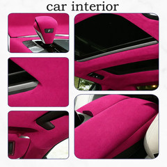 Stretchable Suede-Like Self-Adhesive Film for Car Interior – Headliner, Dashboar