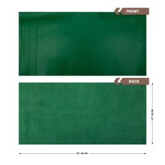 Bright Green Tooling Leather Square Sheets 2.0MM Thick Cowhide 12×24 Inch Arts