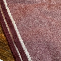 Burgundy Heathered Upholstry Fabric 4.25 Yards x 44″ Wide Soft Brushed Cotton