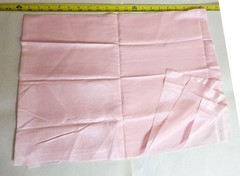 4 lbs Fabric Remnant Tulle Polyester Lining Mesh Sheer Faux Taffeta Stripe White