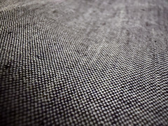 Yarn Dyed Linen Fabric Dark Gray Speckled 48” Wide Light Med BTY